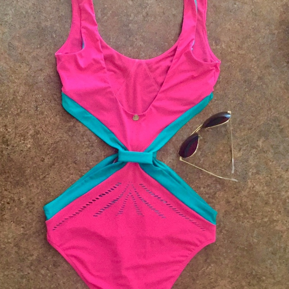 OnePiece Swimsuit With Cutouts By B. Swim Gem